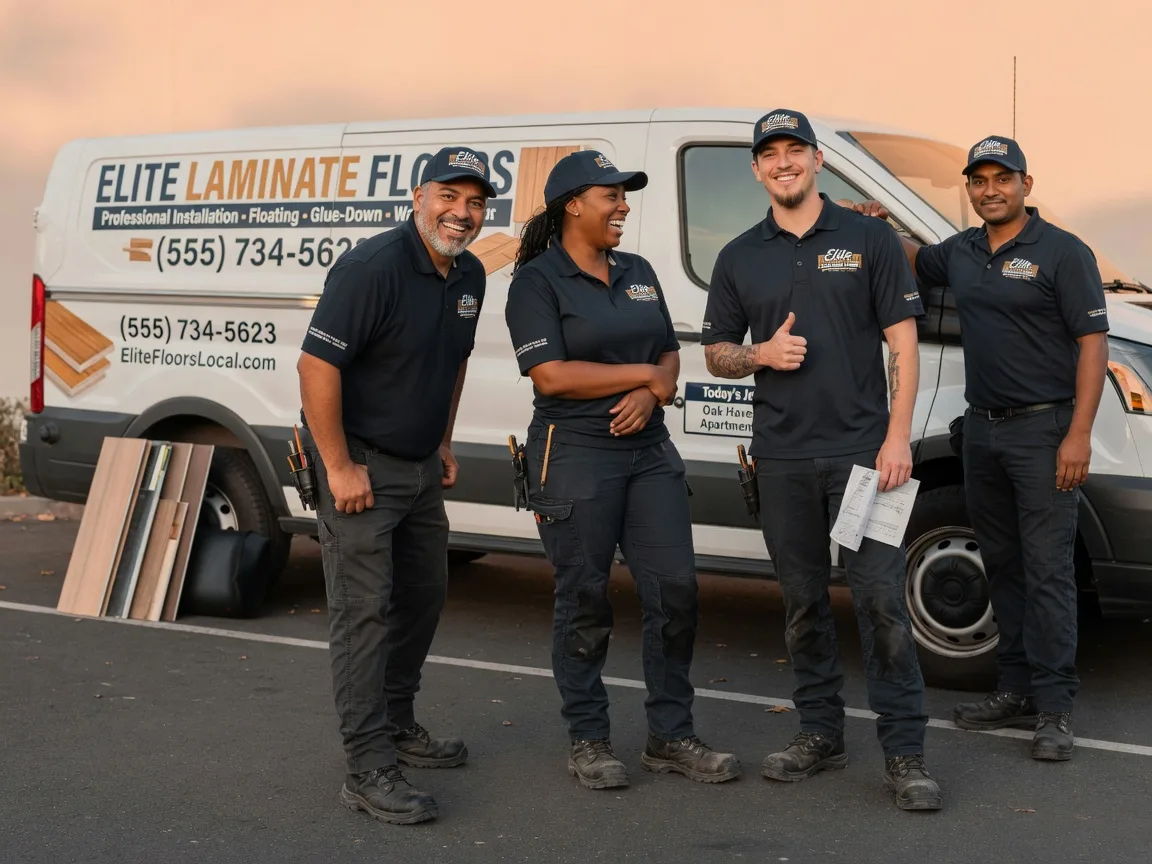 Laminate flooring installation company in Hyampom, CA